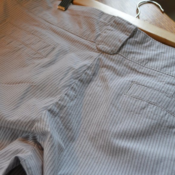 Lee "One True Fit" Striped Mid-Rise Pants - Picture 3 of 9